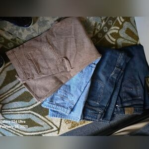 "Baggy" Denim Pants Set